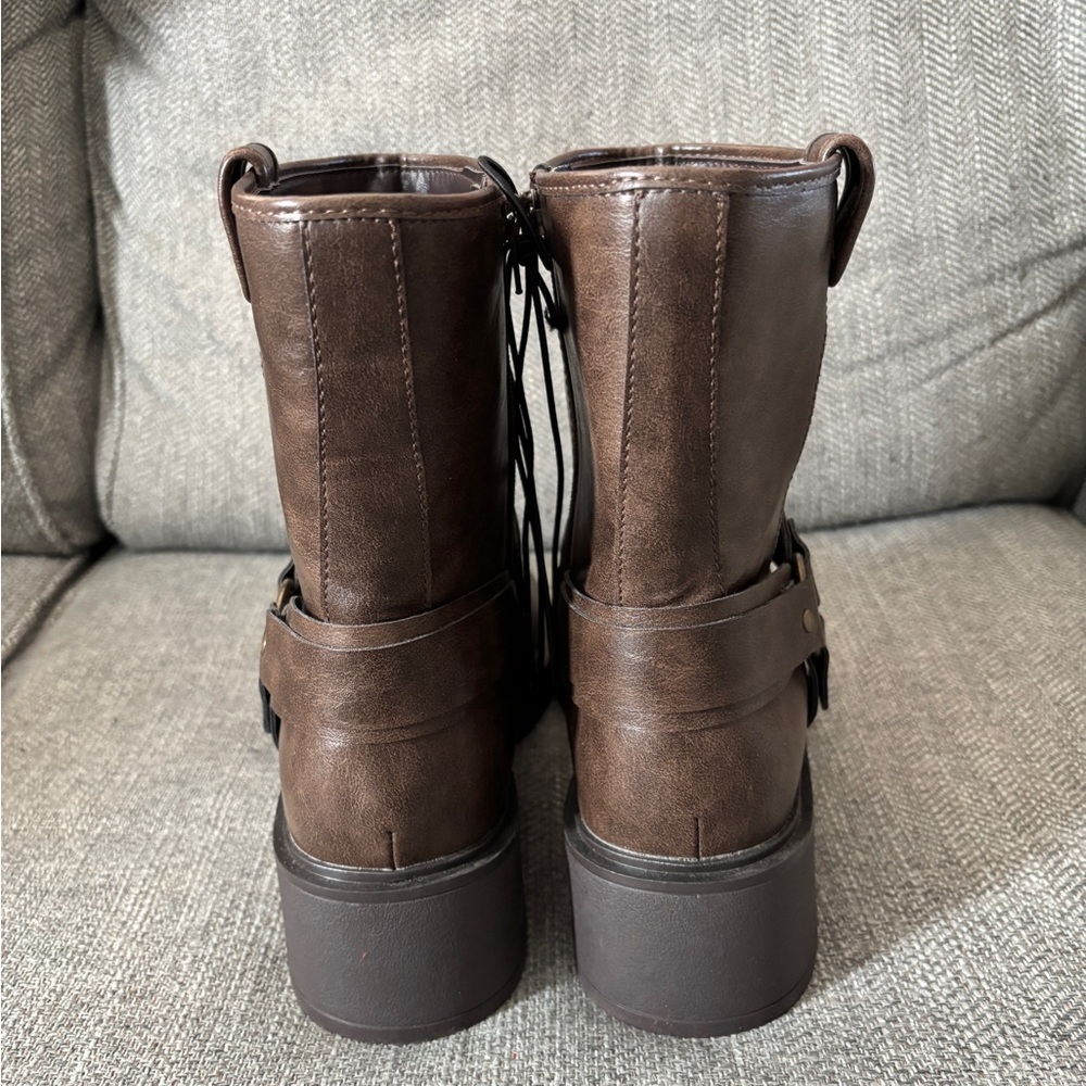 Jellypop Woman’s Brown Boots Sz 10M - Picture 4 of 9